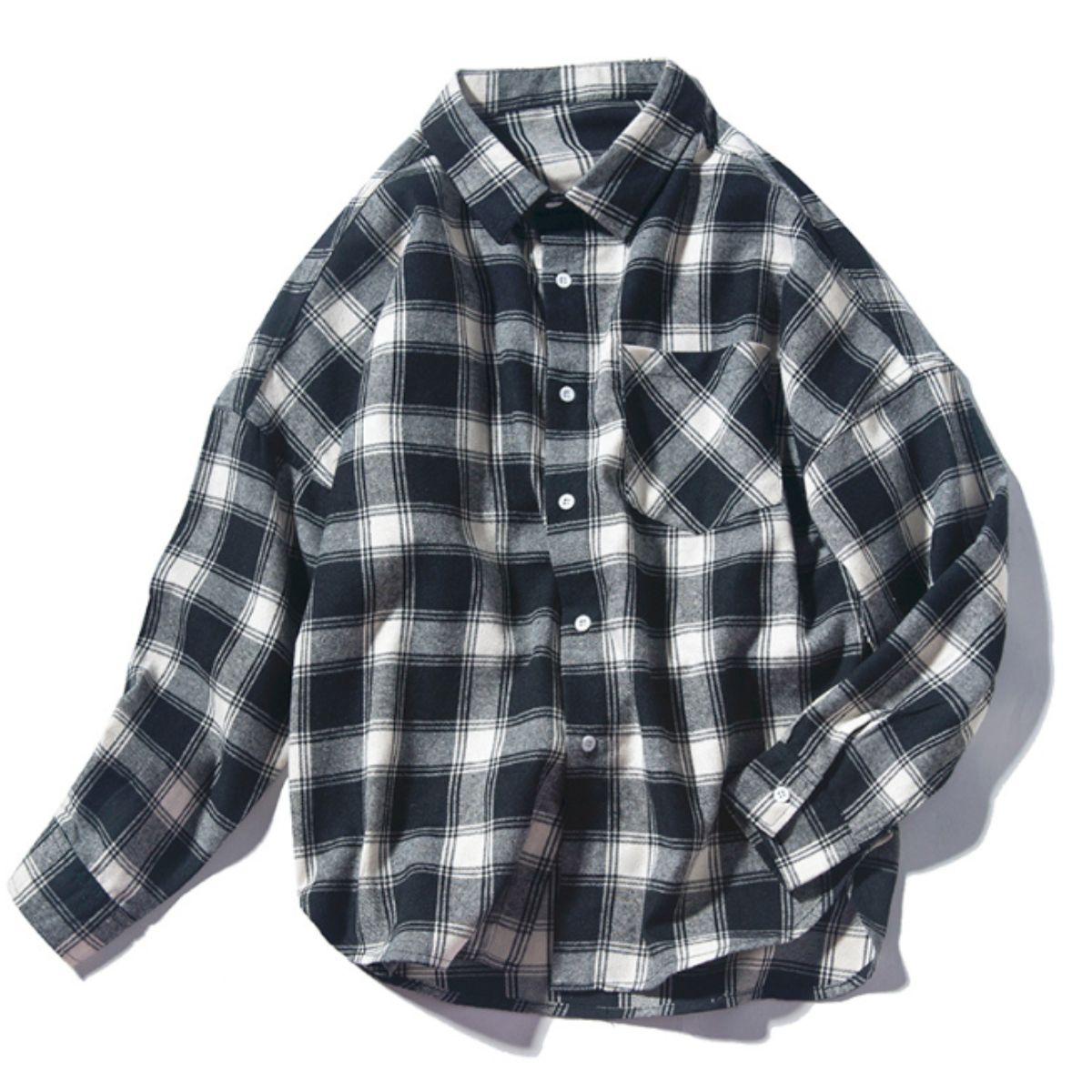 Shirts/オーバーサイズチェックシャツ ST/No.23307