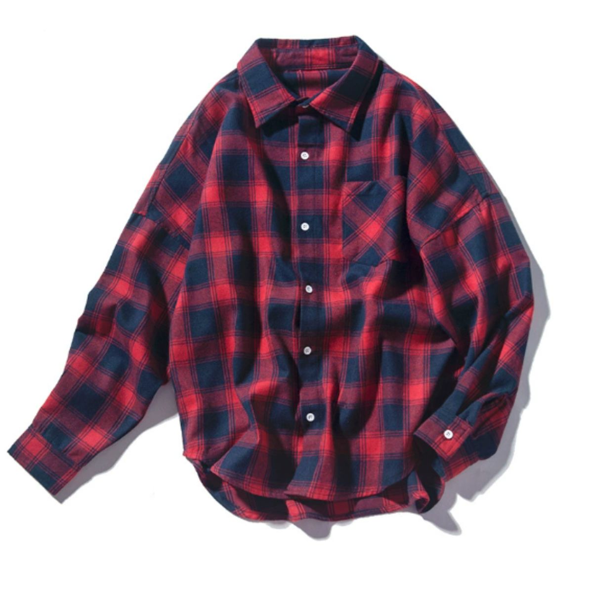 Shirts/オーバーサイズチェックシャツ ST/No.23307