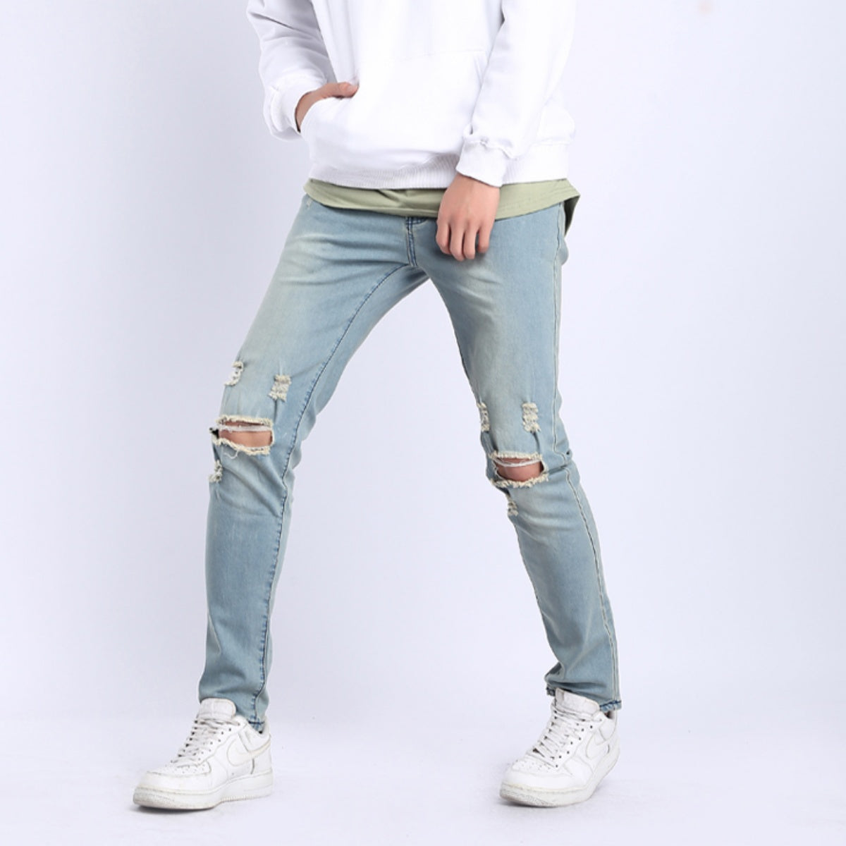 Pants / 5色ダメージスキニーパンツ ST/No.23125
