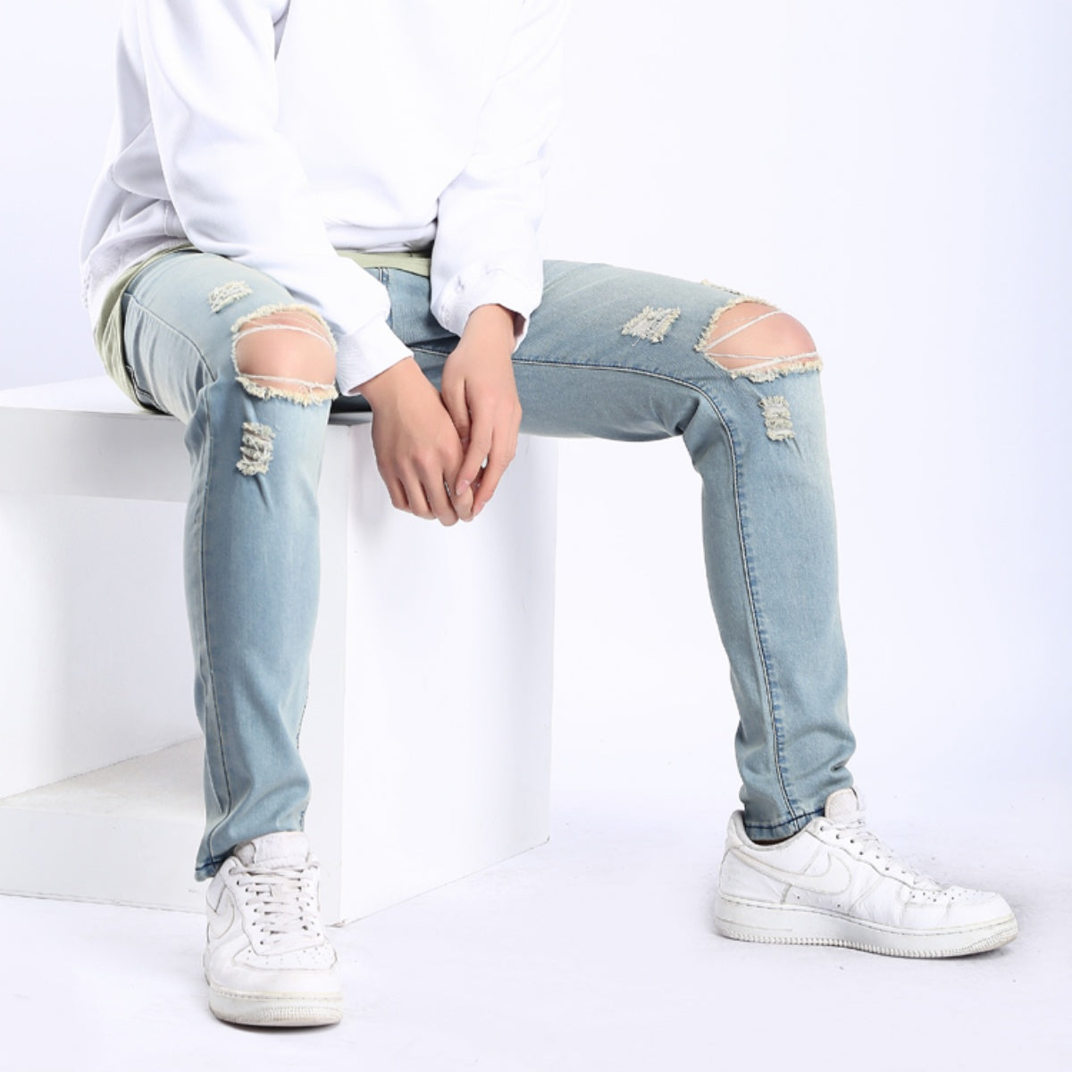 Pants / 5色ダメージスキニーパンツ ST/No.23125