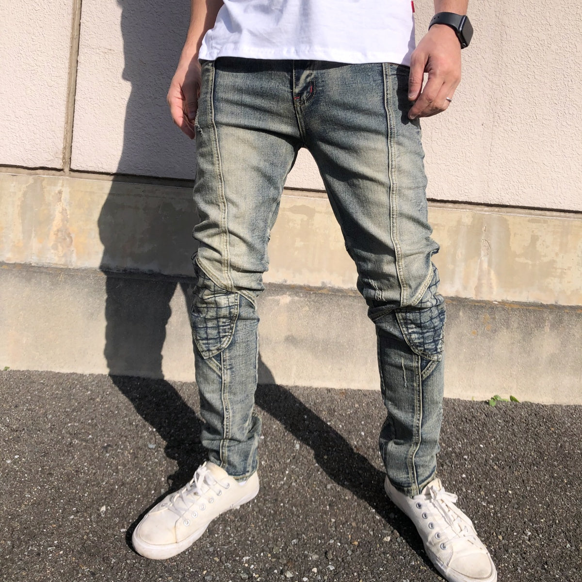 Pants / デザインステッチ デニムパンツ ST/No.23145