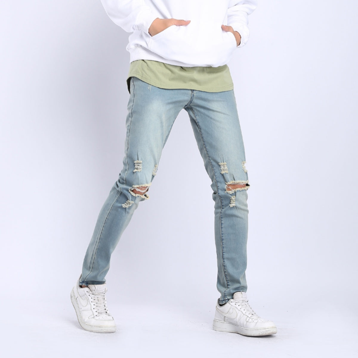 Pants / 5色ダメージスキニーパンツ ST/No.23125
