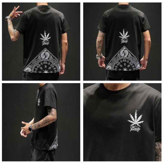 T-shirts / バックペイズリーTシャツ ST/No.23100