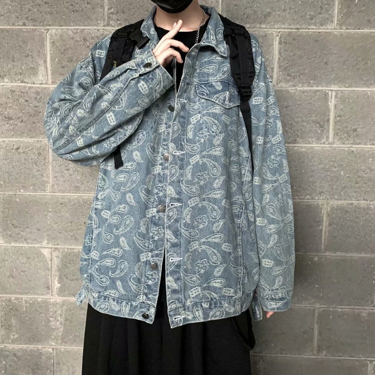 Shirts/ ペイズリージャガードGジャン ST/No.23118