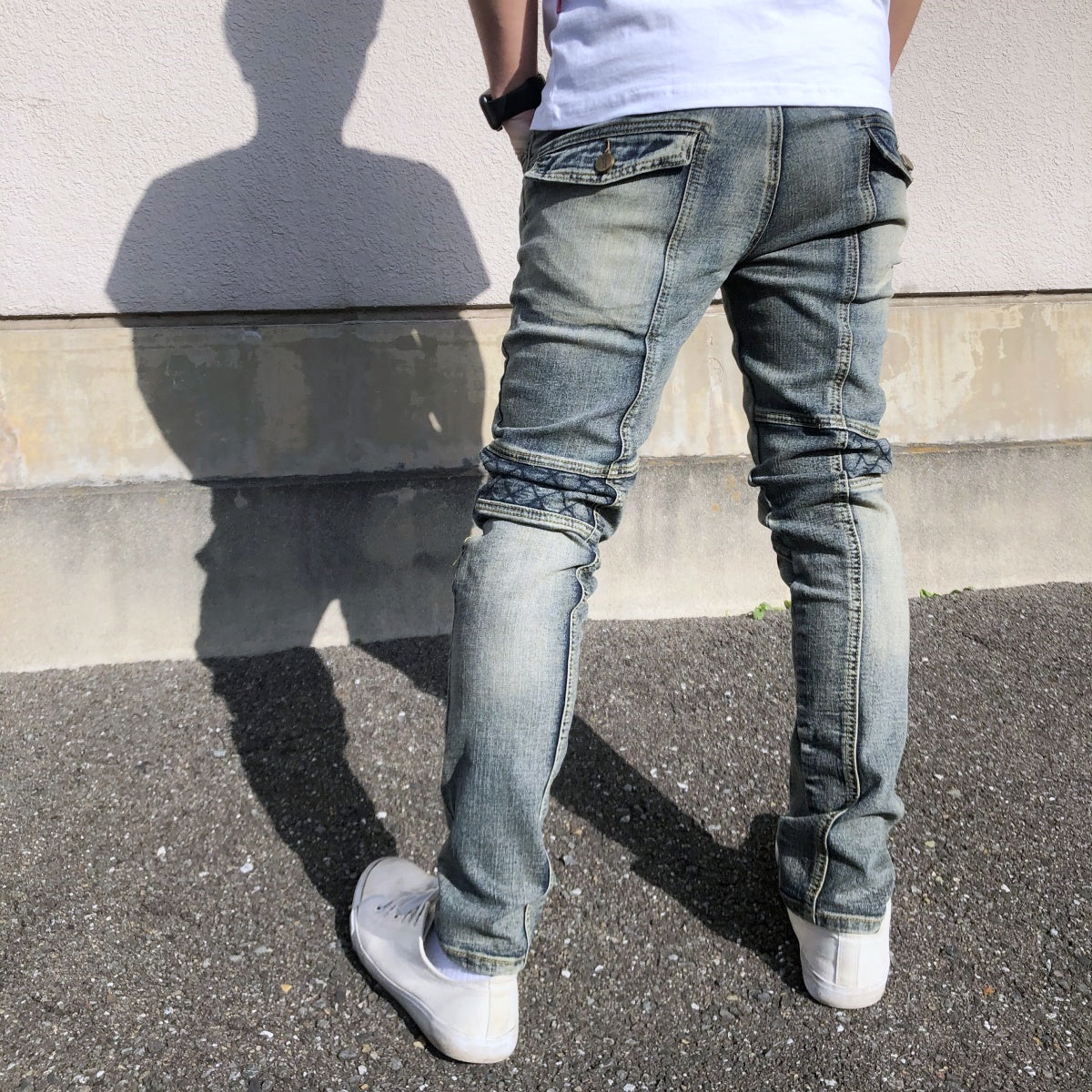 Pants / デザインステッチ デニムパンツ ST/No.23145