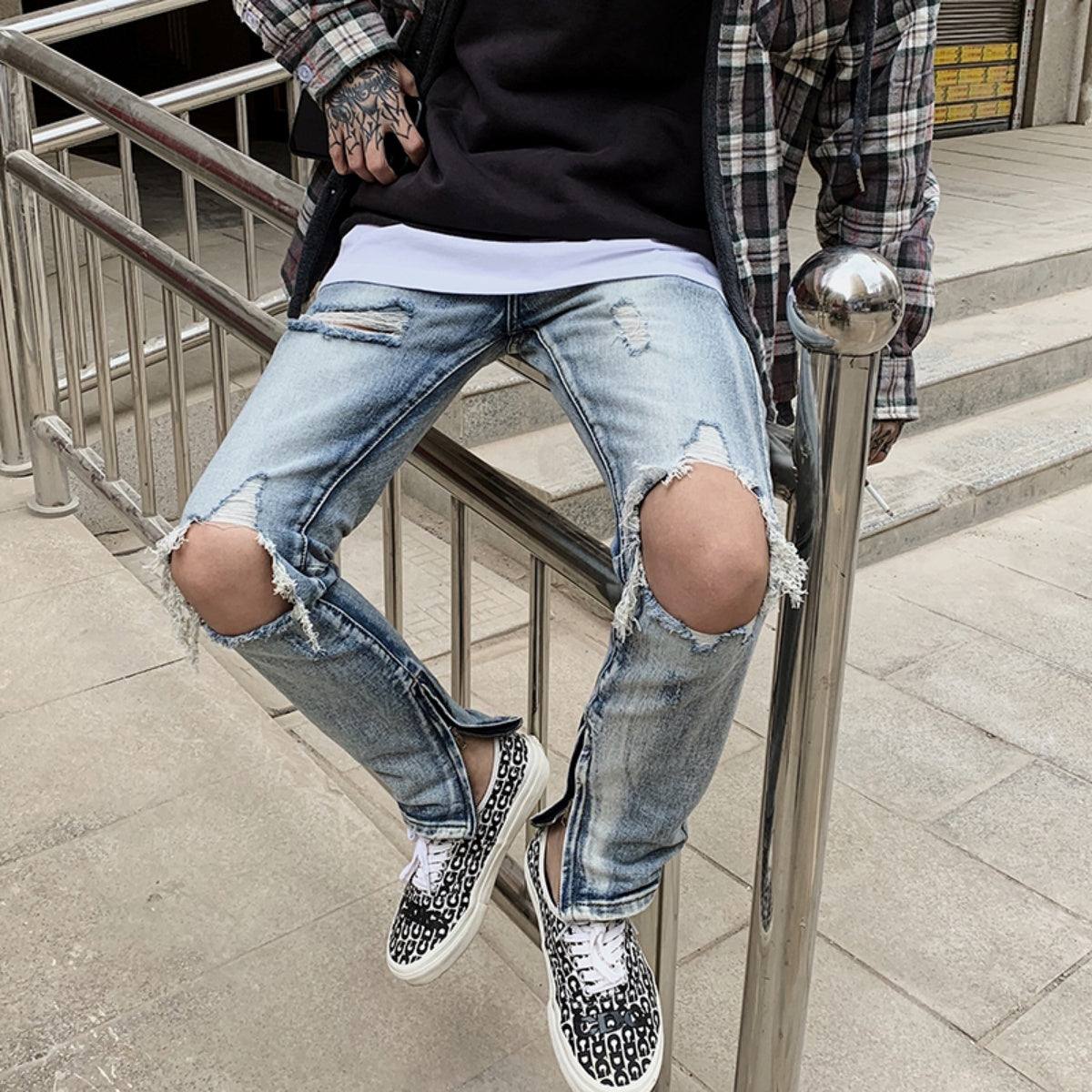 Pants / クラッシュジーンズ ST/No.23139