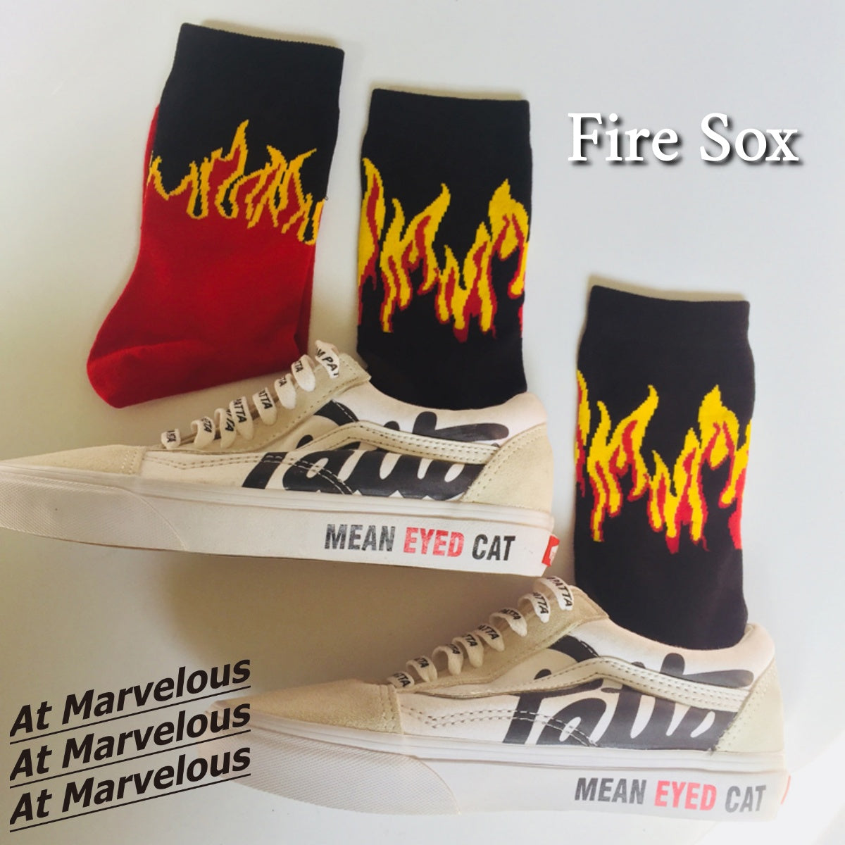 Sox /ファイヤージャカードソックス(26-28cm) ST/No.23107