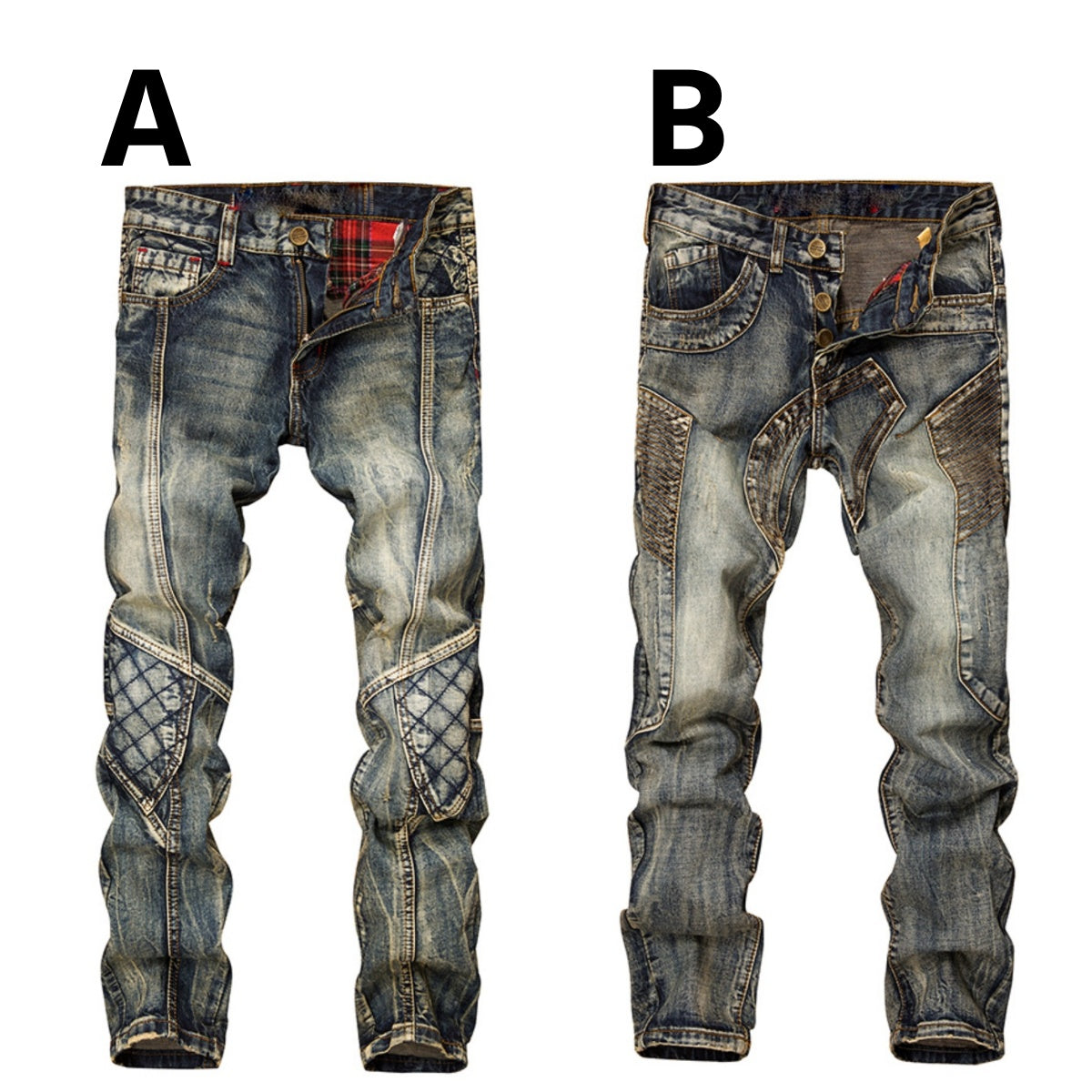 Pants / デザインステッチ デニムパンツ ST/No.23145