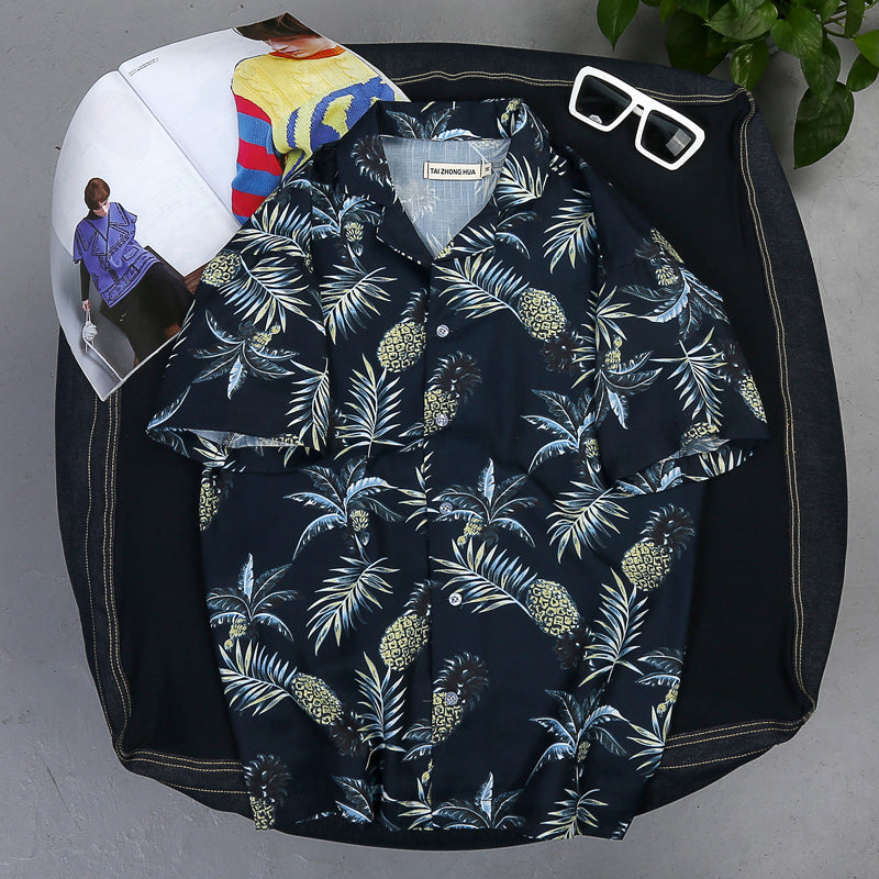 Shirts/パイン柄アロハシャツ ST/No.28018