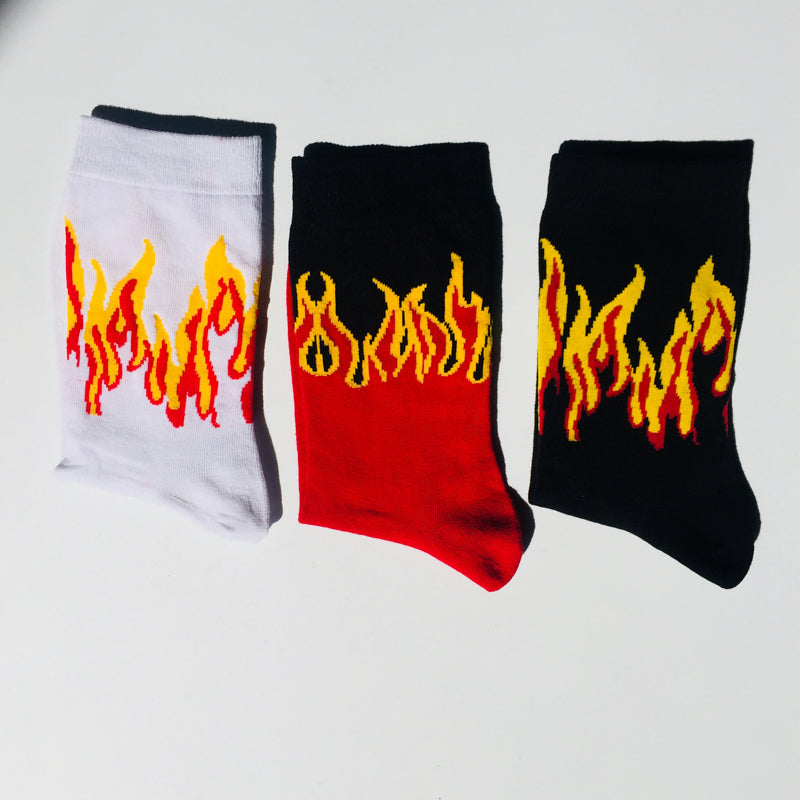 Sox /ファイヤージャカードソックス(26-28cm) ST/No.23107