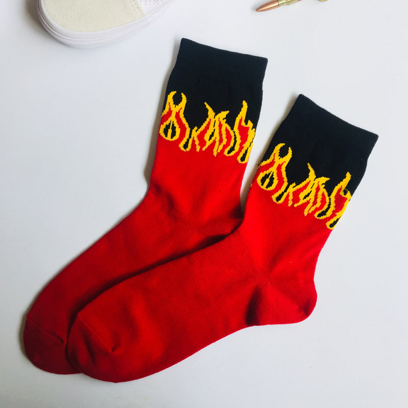 Sox /ファイヤージャカードソックス(26-28cm) ST/No.23107