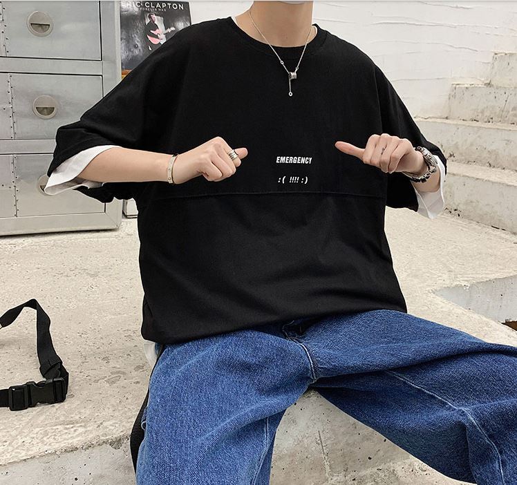 T-shirts /緊急事態ロゴビッグTシャツ ST/No.23070