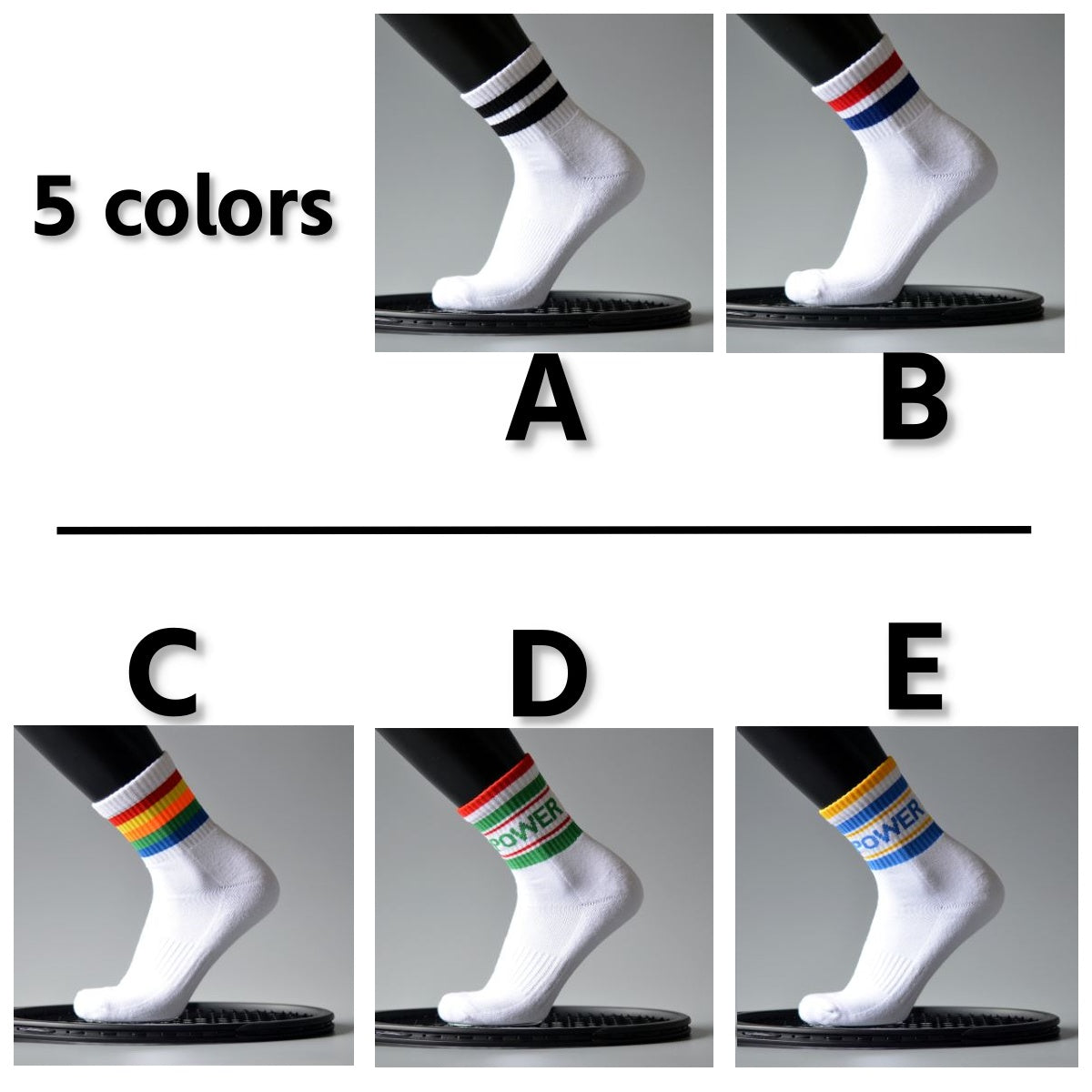 Sox/リブ編みソックス/26-28cm ST/No.23106