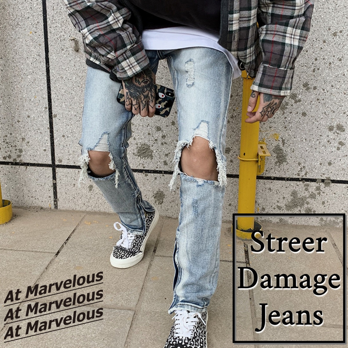 Pants / クラッシュジーンズ ST/No.23139