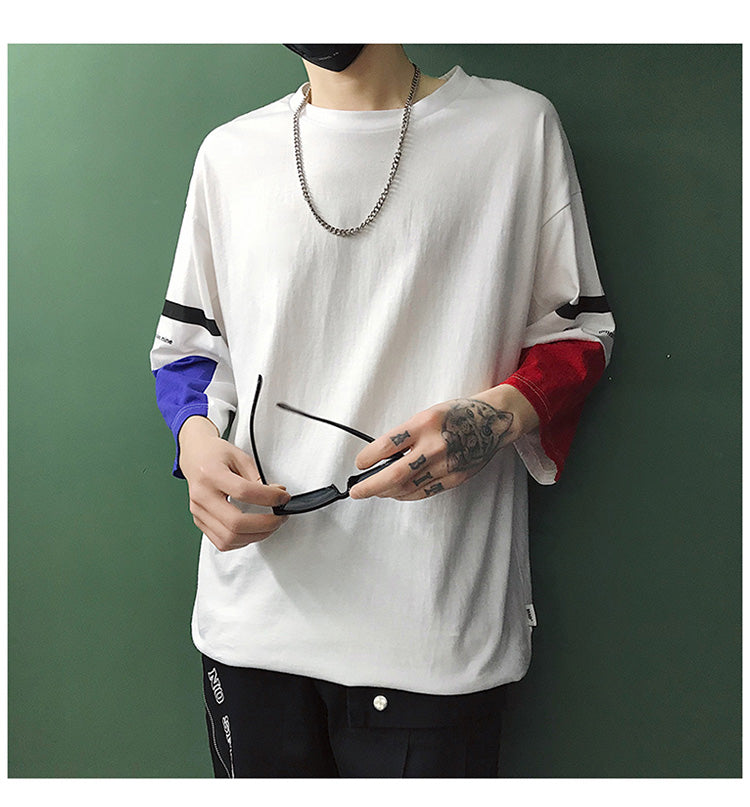T-shirts/ アシメスリーブTシャツ ST/No.28023
