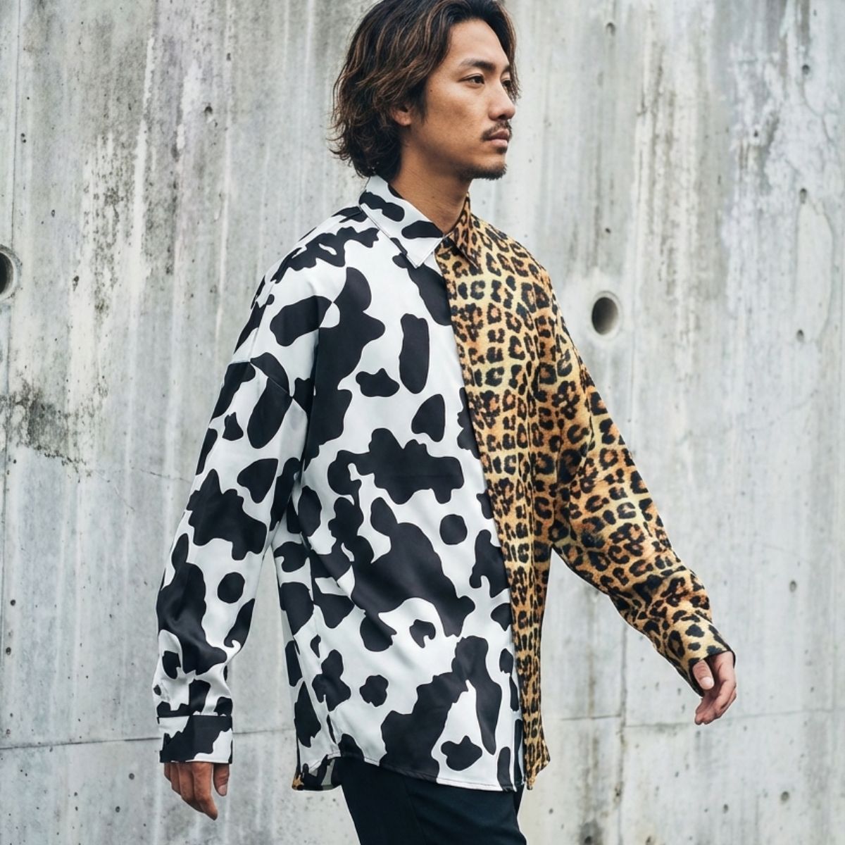 Shirts / クレイジーパターンシャツ ST/No.23150