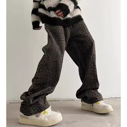 Pants/レオパード総柄ワイドパンツ ST/No.23294