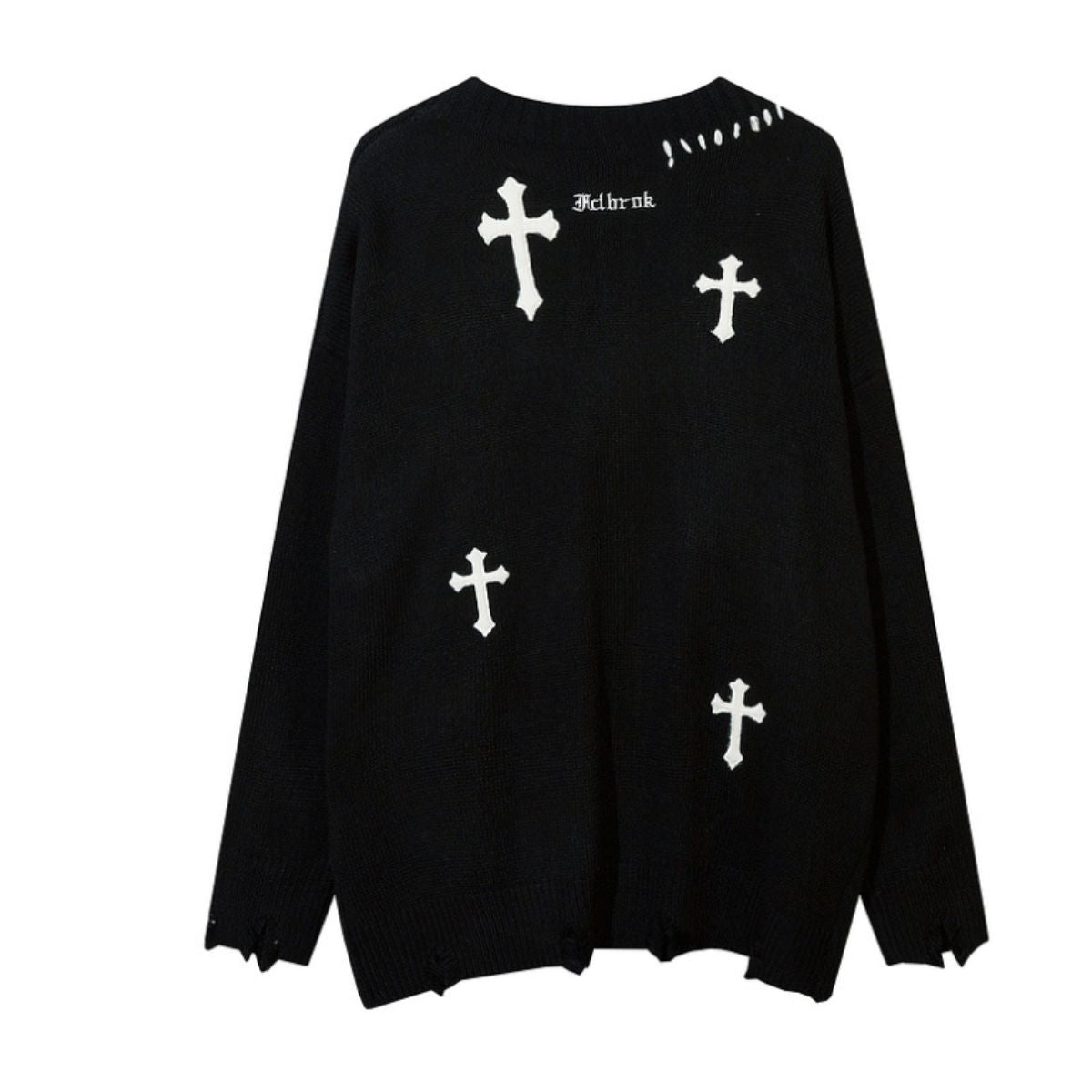Knit/クロスモチーフカーディガン ST/No.23298
