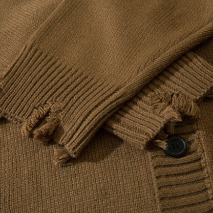 Knit/クロスモチーフカーディガン ST/No.23298