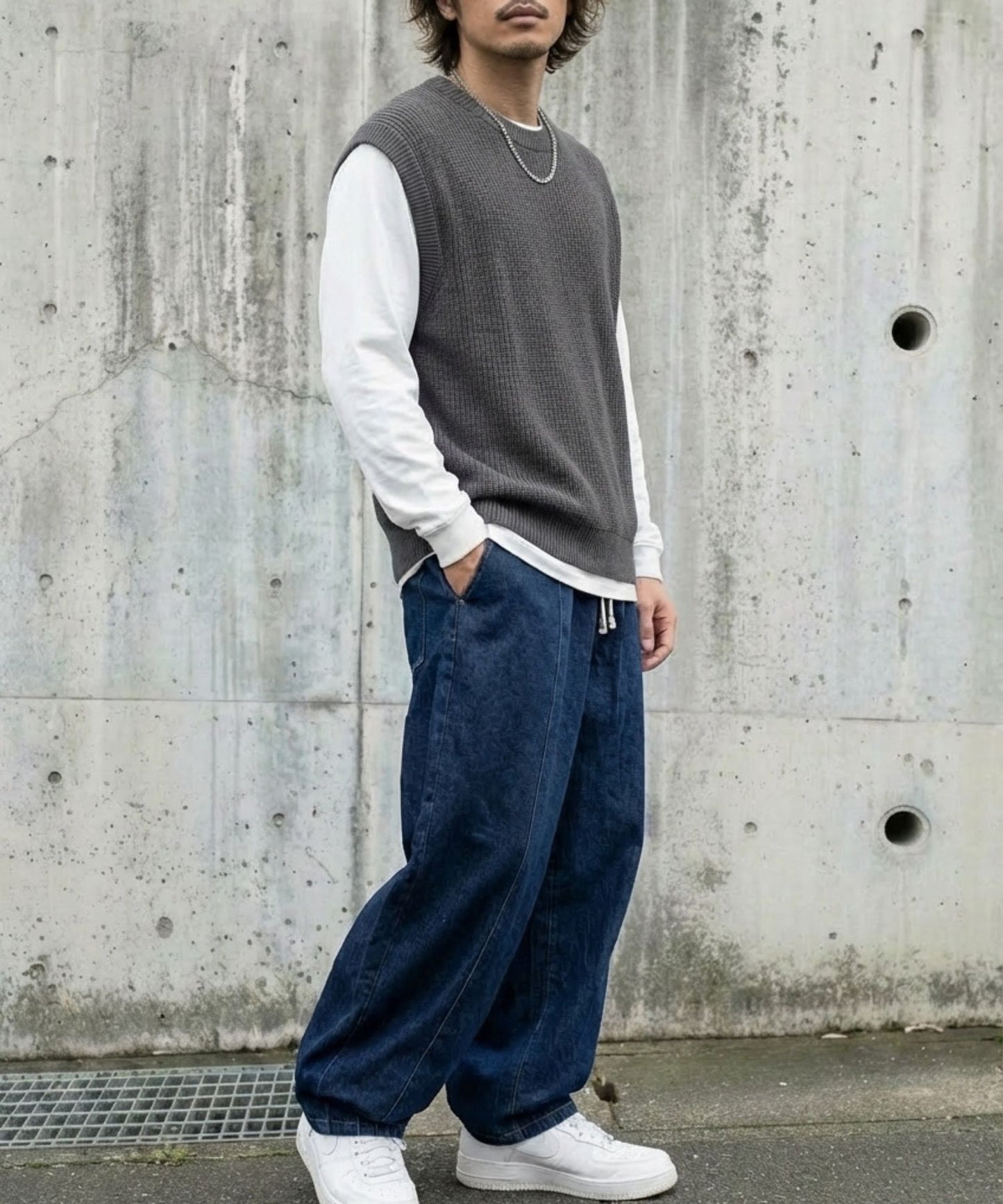 Jeans/ワイドバルーンデニムパンツ ST/No.23301