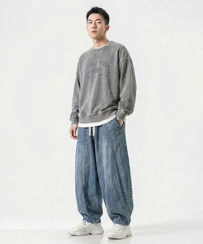 Jeans/ワイドバルーンデニムパンツ ST/No.23301