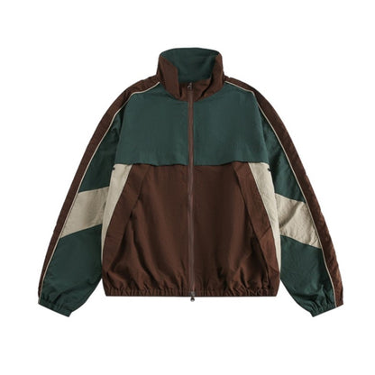 Jacket/カラーブロックナイロンジャケット ST/No.23303