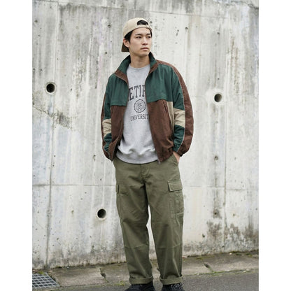 Jacket/カラーブロックナイロンジャケット ST/No.23303