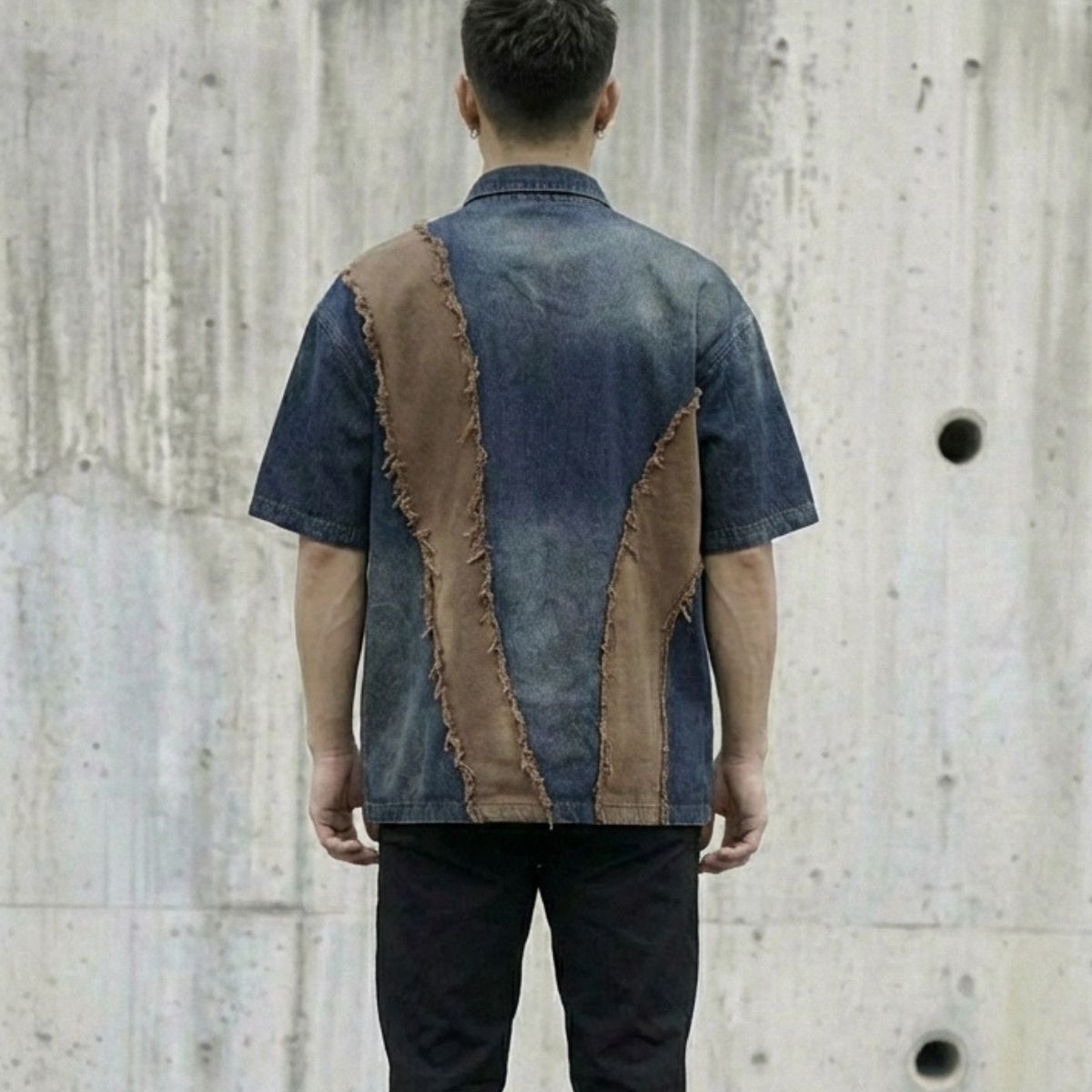 Shirts/ヴィンテージライクデニムシャツ ST/No.23309