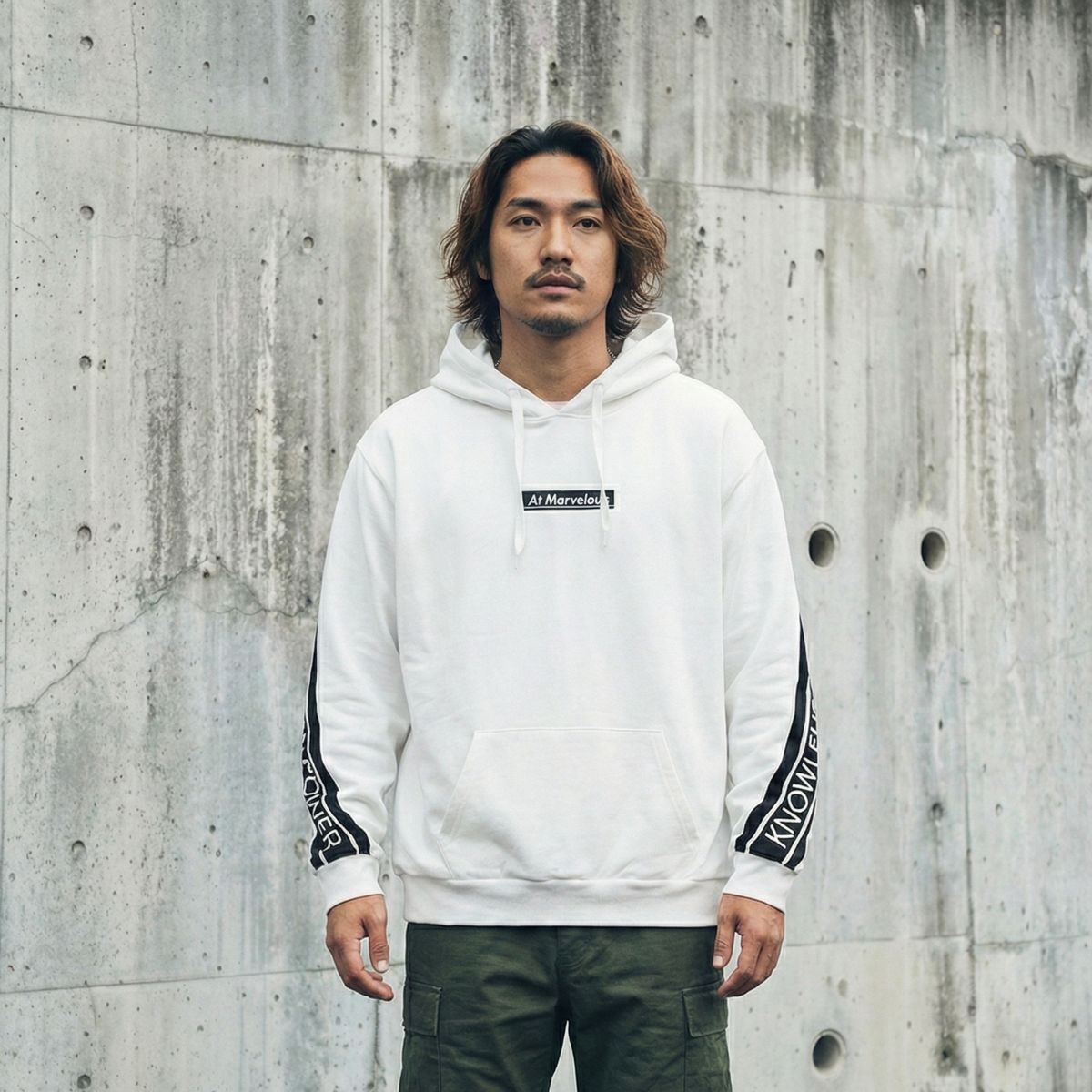 Foodie/ボックスロゴプルパーカ ST/No.25000