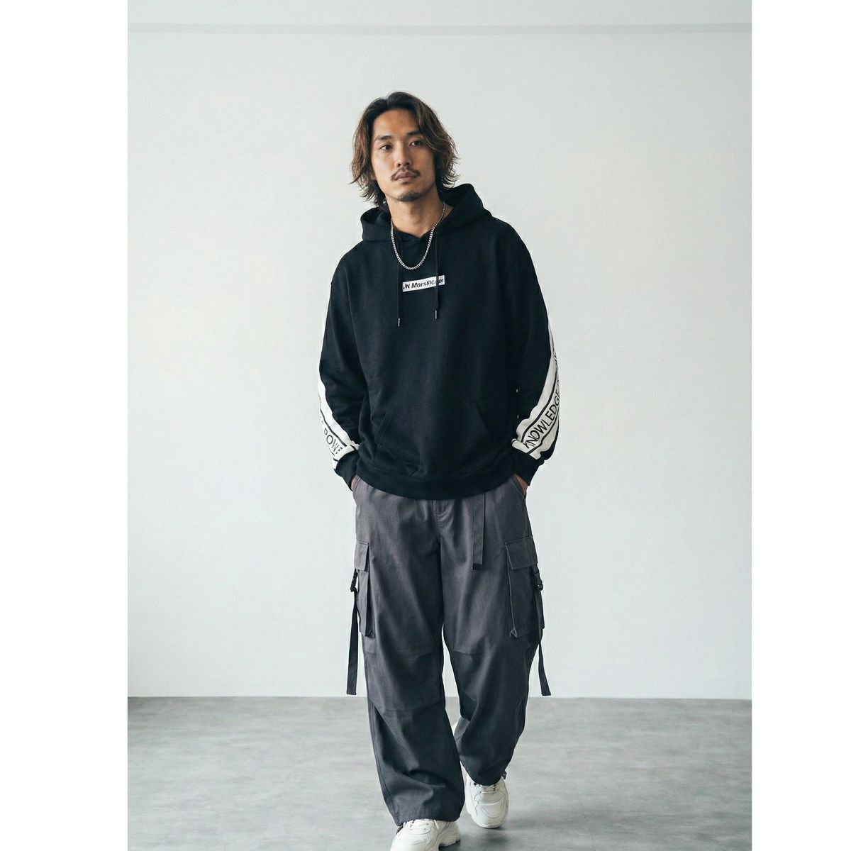 Foodie/ボックスロゴプルパーカ ST/No.25000