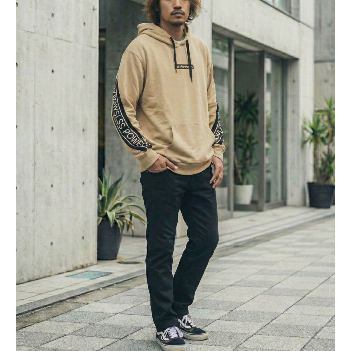 Foodie/ボックスロゴプルパーカ ST/No.25000