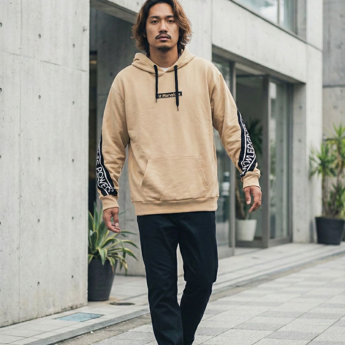 Foodie/ボックスロゴプルパーカ ST/No.25000