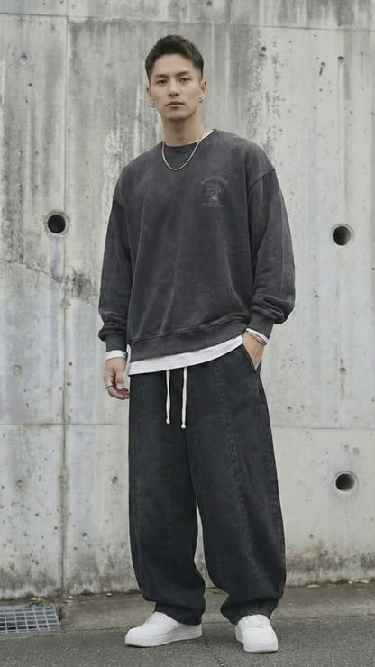 Jeans/ワイドバルーンデニムパンツ ST/No.23301