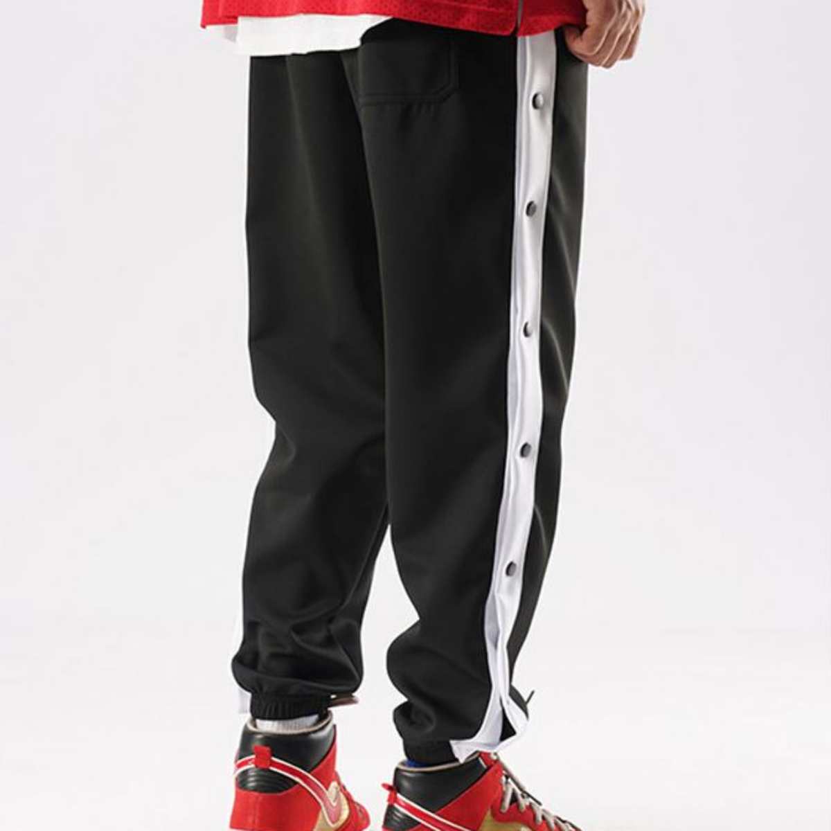Pants / サイドラインボタン ジャージパンツ ST/No.23168