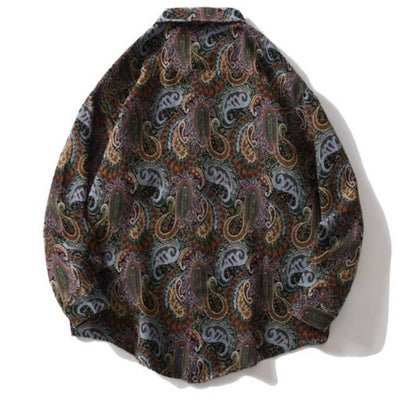 Shirts/ジャカード総柄シャツ ST/No.23292