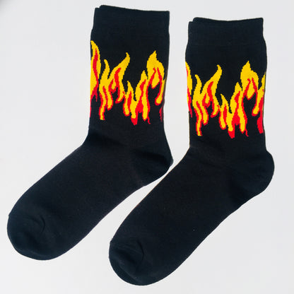 Sox /ファイヤージャカードソックス（26-28cm) ST/No.23107